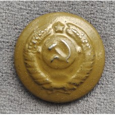 Пуговица генералов Красной Армии, обр.1941 г., диаметр 23 мм, Хаки. 